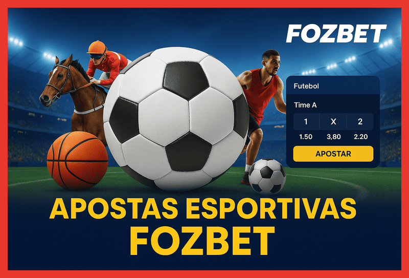 Apostas esportivas no cassino online FOZBET